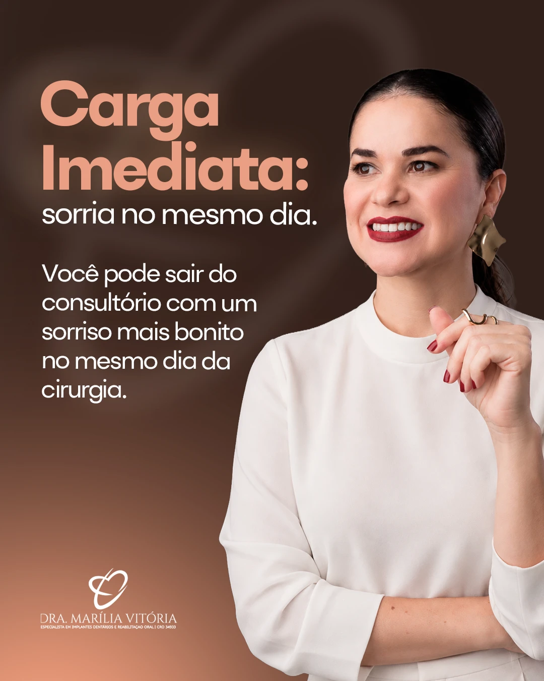 Carga imediata: agilidade com indicação e planejamento.