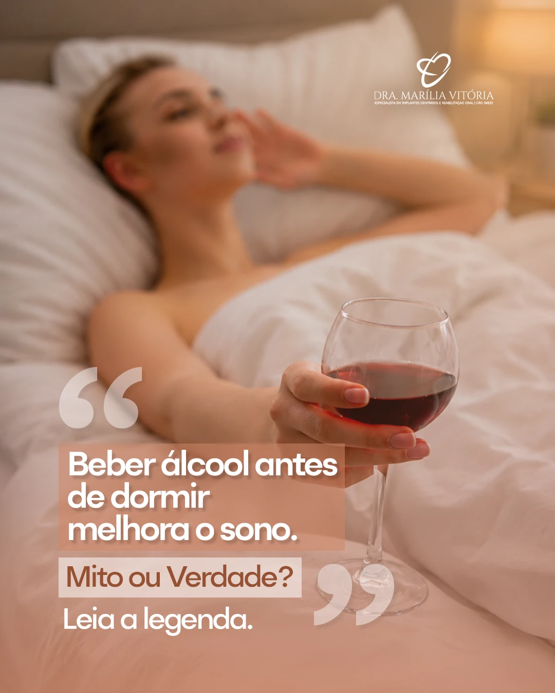 Beber álcool antes de dormir melhora o sono?